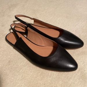 Madewell slingback flats